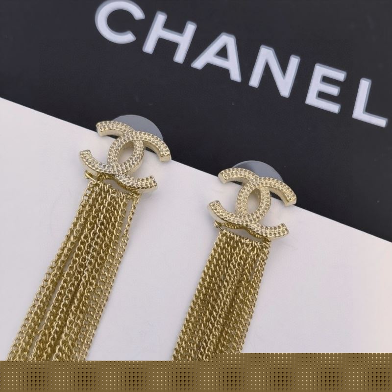Ch*el earrings